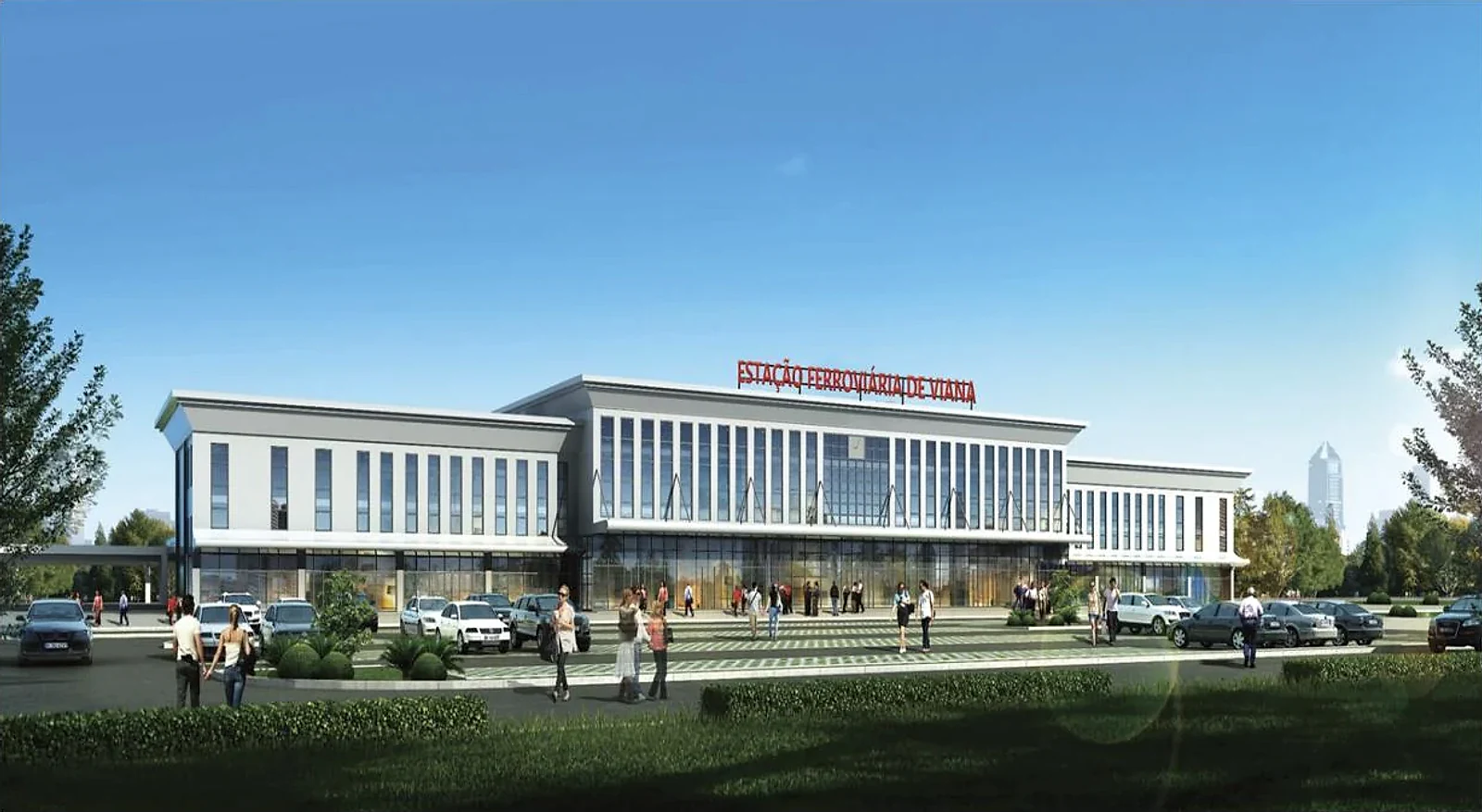 Imagem principal do projecto Estações da Baía e Viana